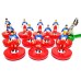Subbuteo Andrew Table Soccer Olympiacos 1983-84 on classic Hasbro bases